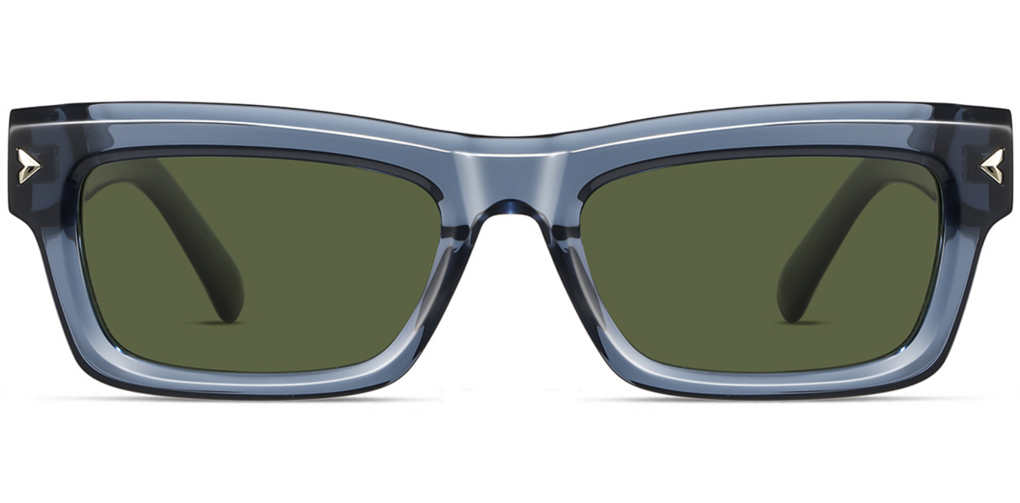 Acetate Rectangle Sunglasses SG8668