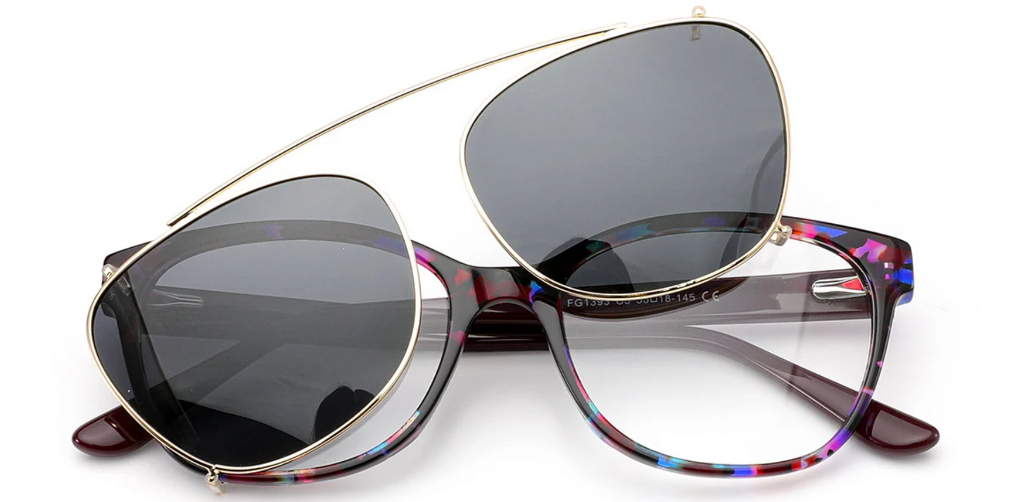 Acetate Rectangle Frame F6583