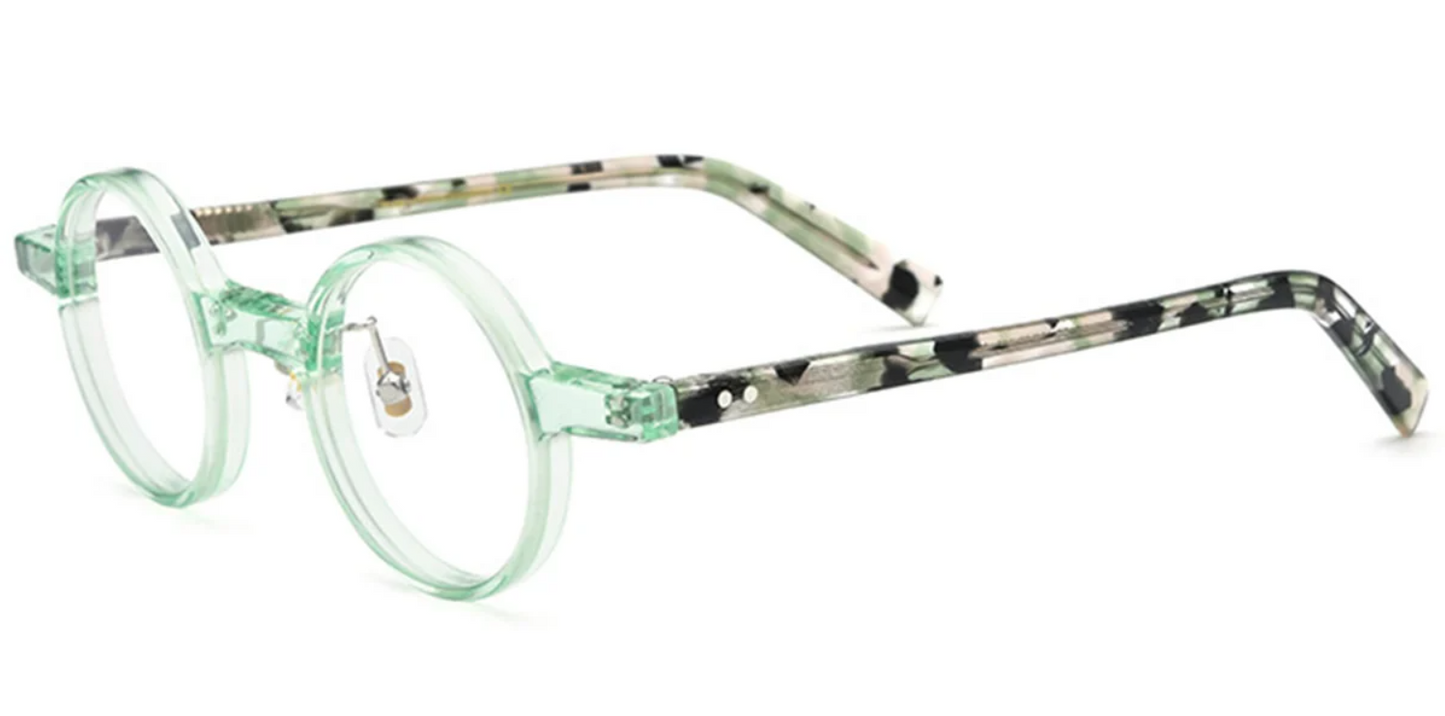 Acetate Round Frame F6894