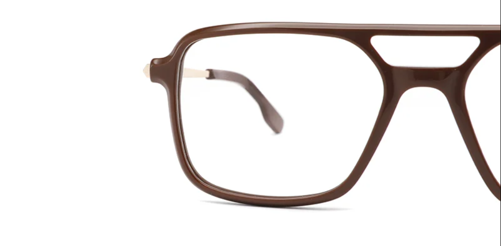 Acetate Metal Aviator Frame F3169