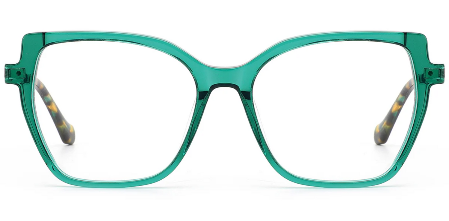 Acetate Square Frame F7854