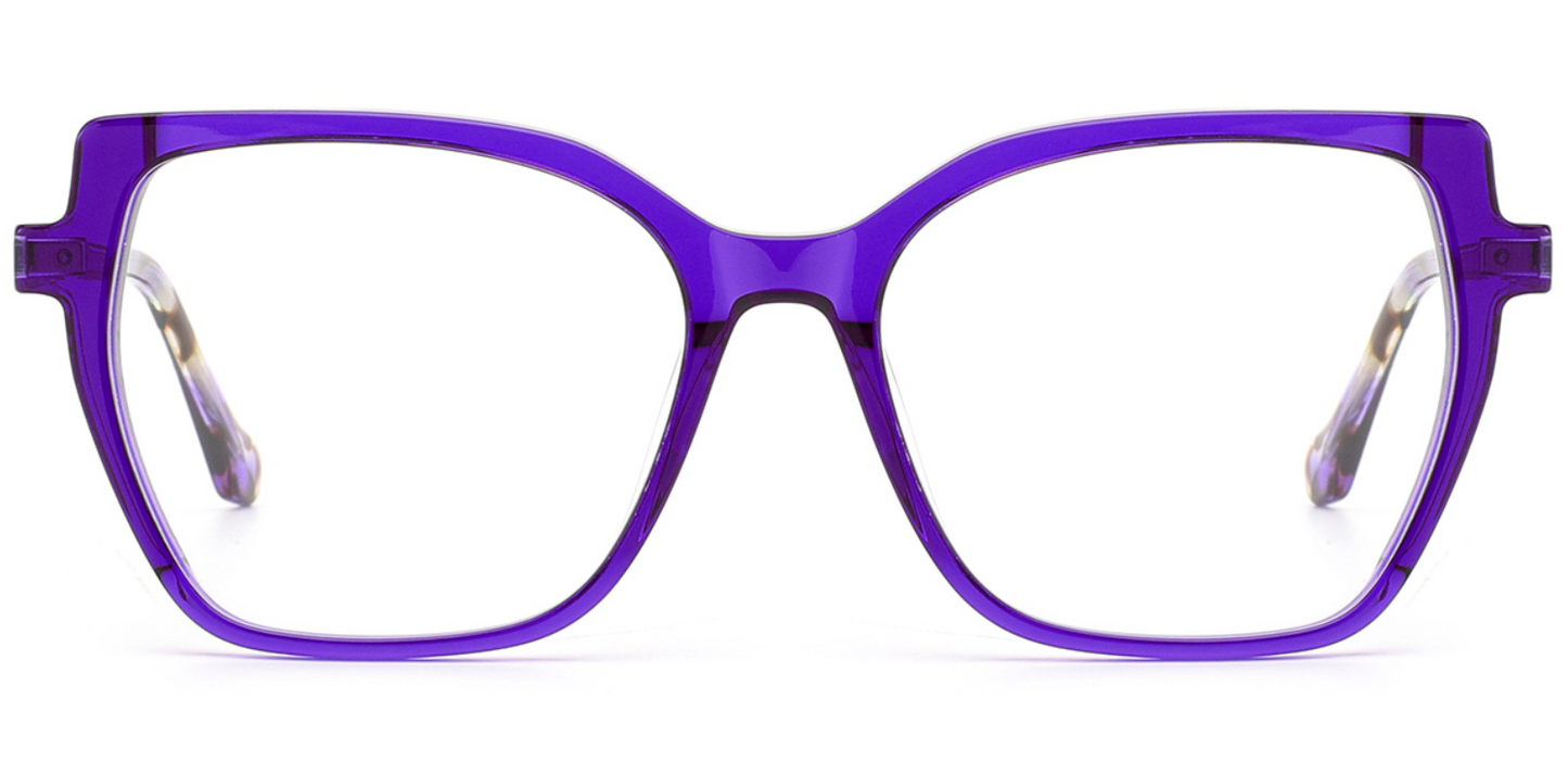 Acetate Square Frame F7854