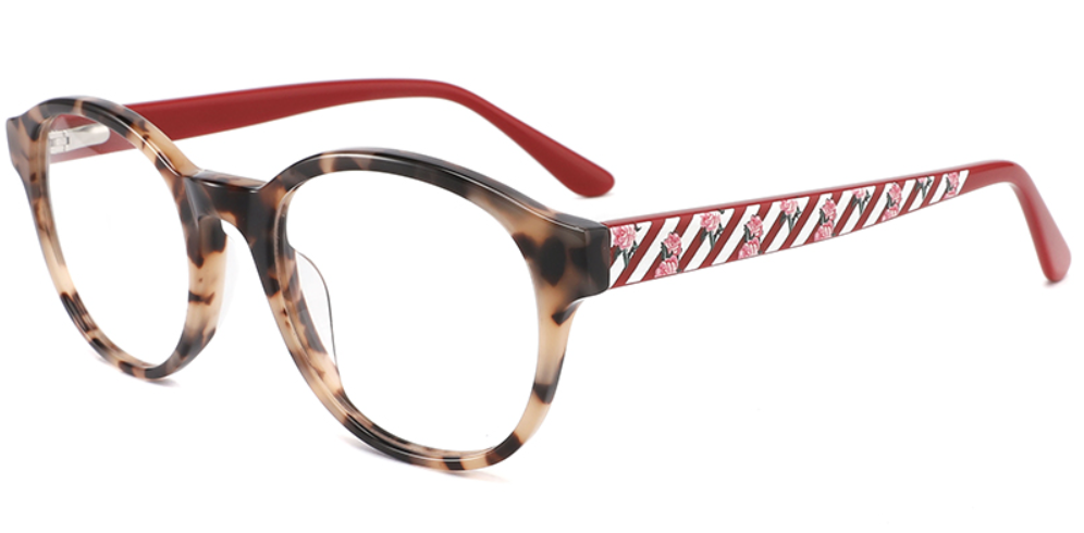 Acetate Oval Frame F3243