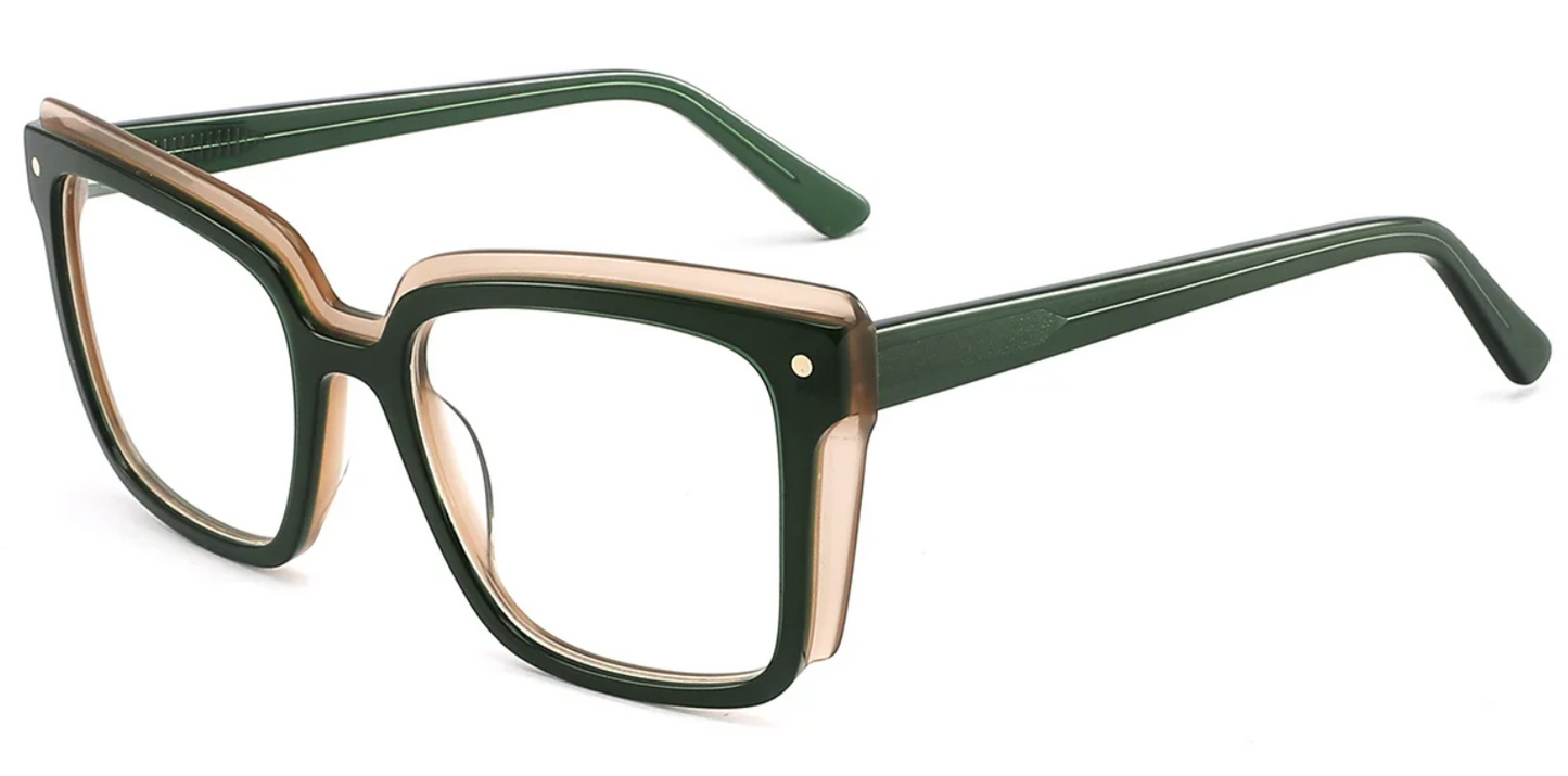 Acetate Square Frame F4263