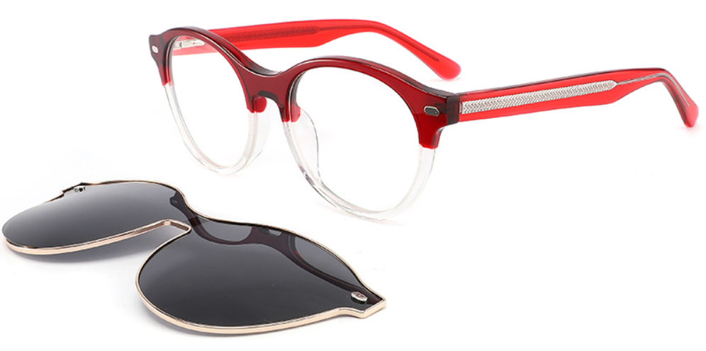 Acetate Oval Frame F3319