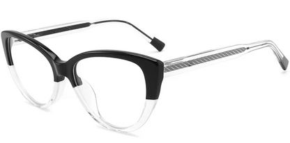 Acetate Cat Eye Frame F3822