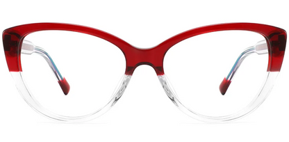 Acetate Cat Eye Frame F3822