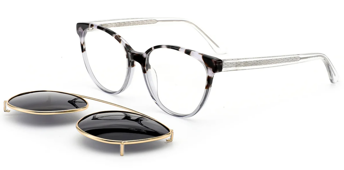 Acetate Cat Eye Frame F6930