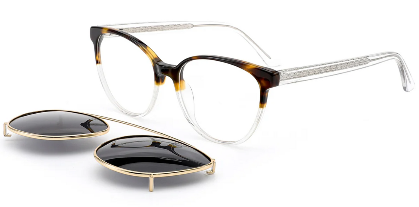 Acetate Cat Eye Frame F6930