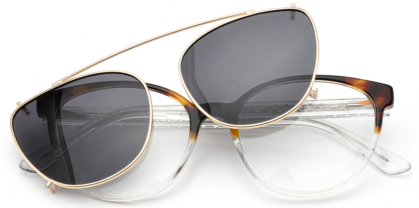 Acetate Cat Eye Frame F6930