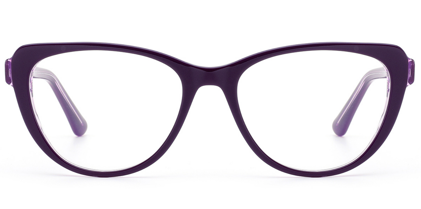 Acetate Cat Eye Frame F6936