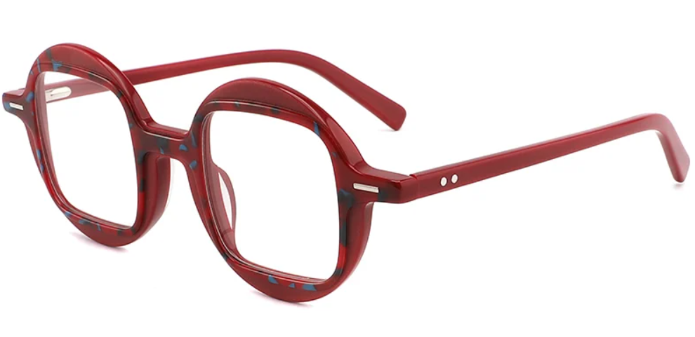 Acetate Square Frame F3753