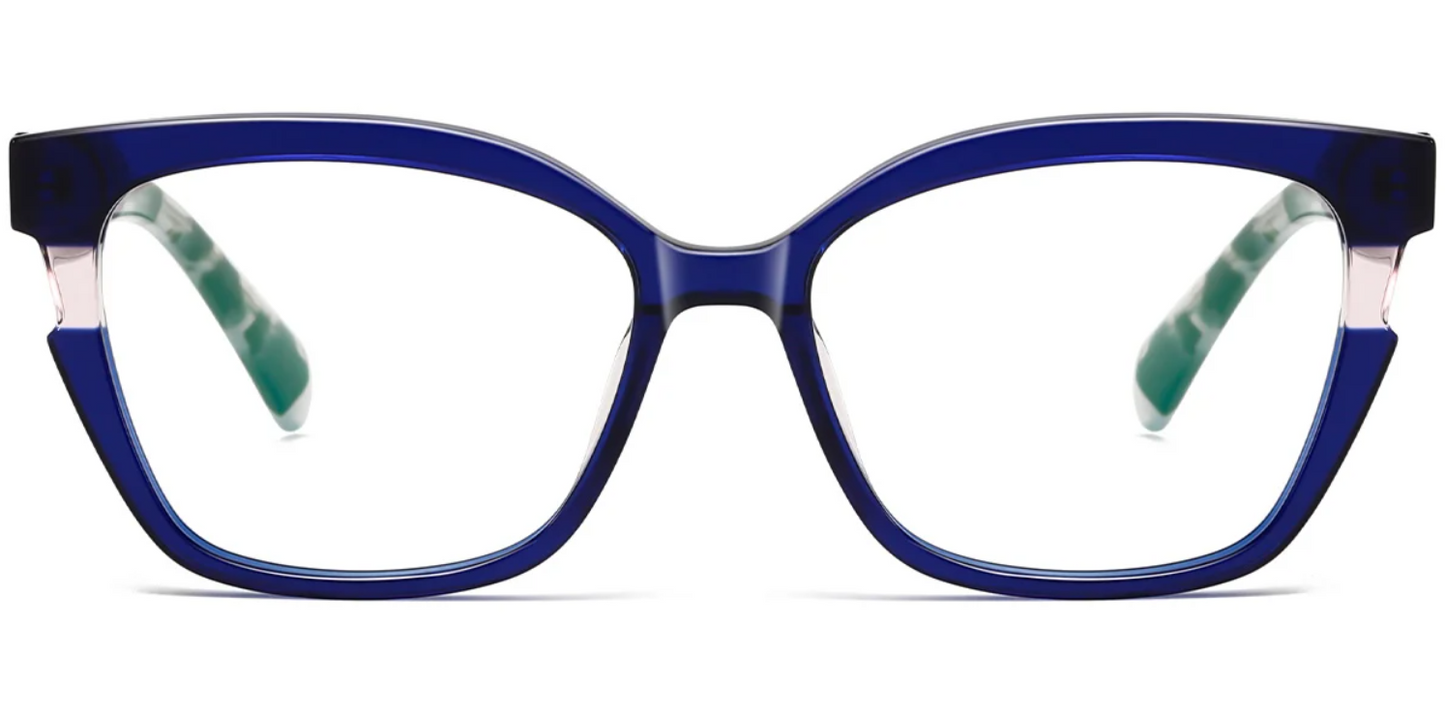 Acetate Square Frame F7083