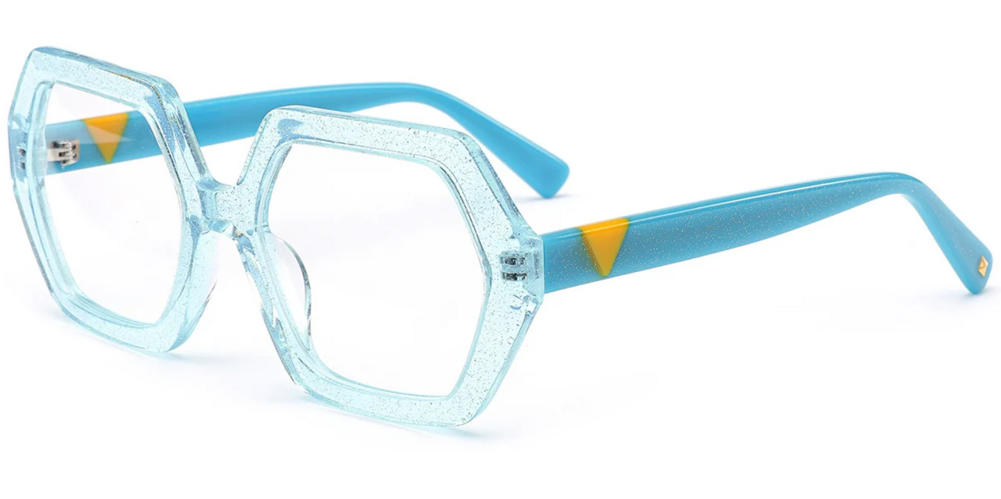 Acetate Square Frame F6138