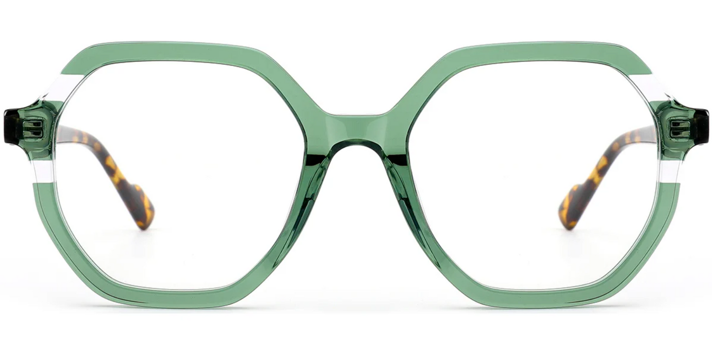 Acetate Geometric Frame F7246