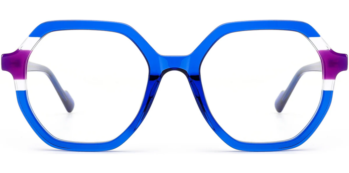 Acetate Geometric Frame F7246