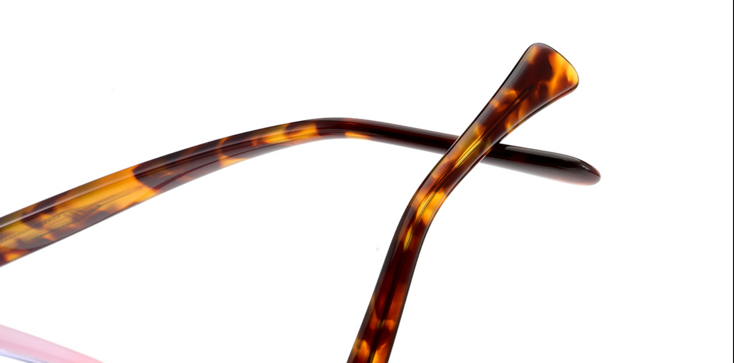 Acetate Square Frame F7007