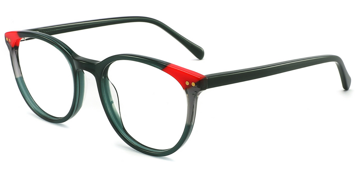 Acetate Round Frame F4250