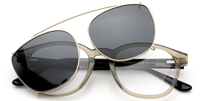 Acetate Square Frame F6585