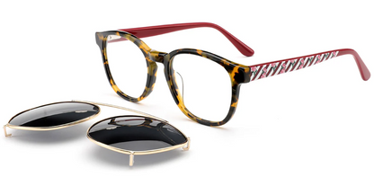 Acetate Square Frame F6585