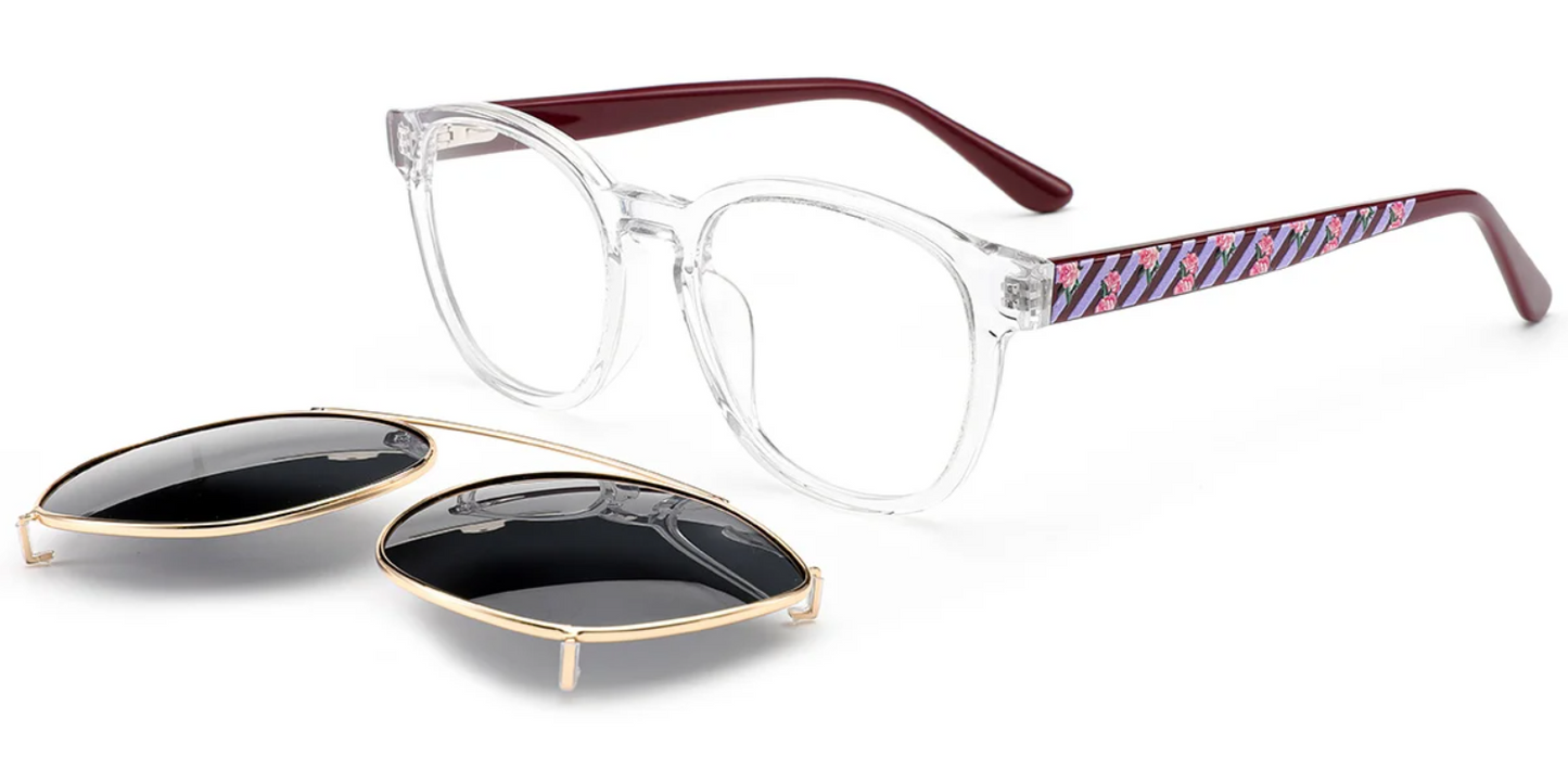 Acetate Square Frame F6585