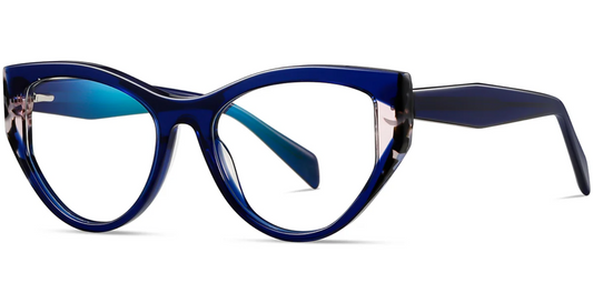 Acetate Cat Eye Frame F7081
