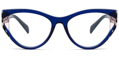 Acetate Cat Eye Frame F7081