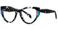 Acetate Cat Eye Frame F7081