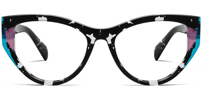 Acetate Cat Eye Frame F7081