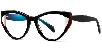 Acetate Cat Eye Frame F7081