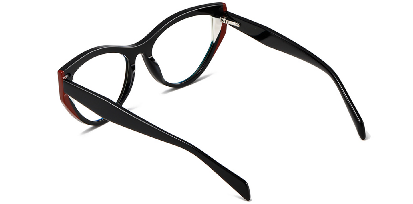 Acetate Cat Eye Frame F7081
