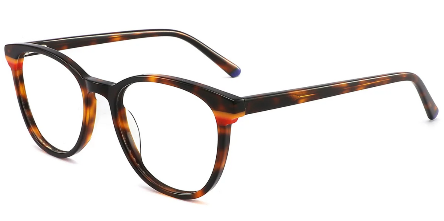 Acetate Round Frame F4252