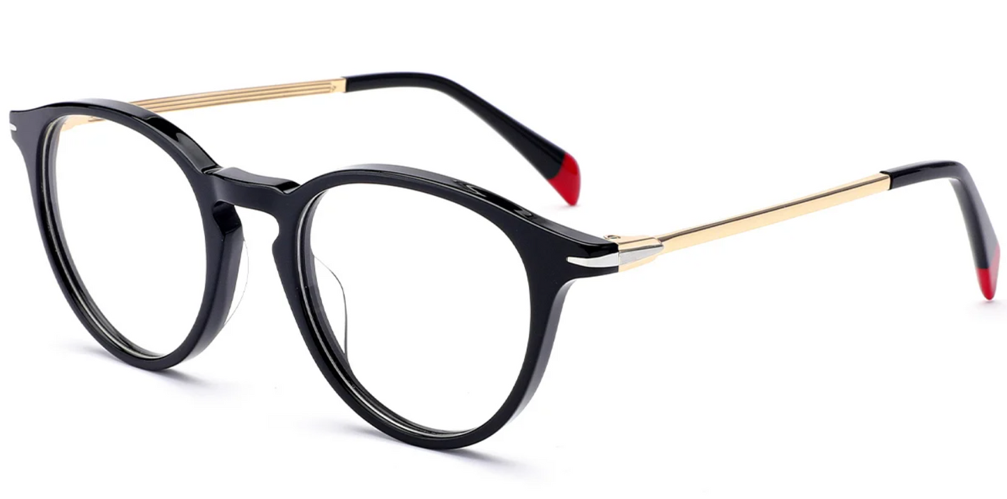 Acetate Round Frame F4775