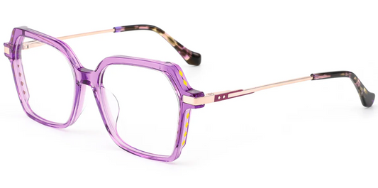 Acetate Square Frame F7857