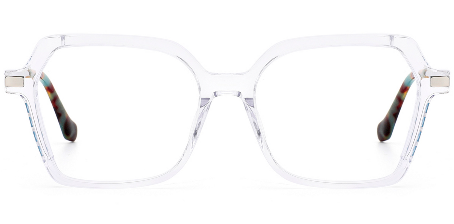 Acetate Square Frame F7857