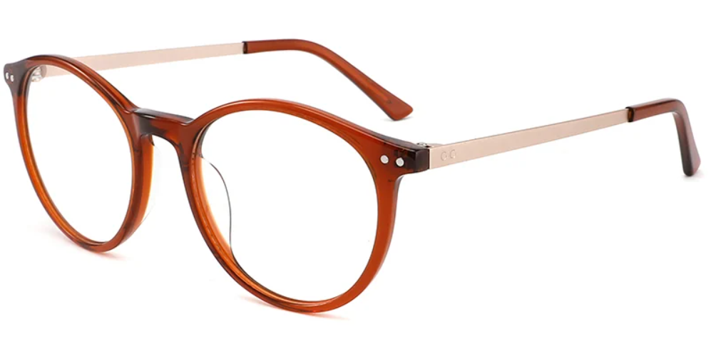 Acetate Round Frame F2356