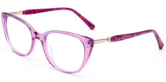 Acetate Cat Eye Frame F6708