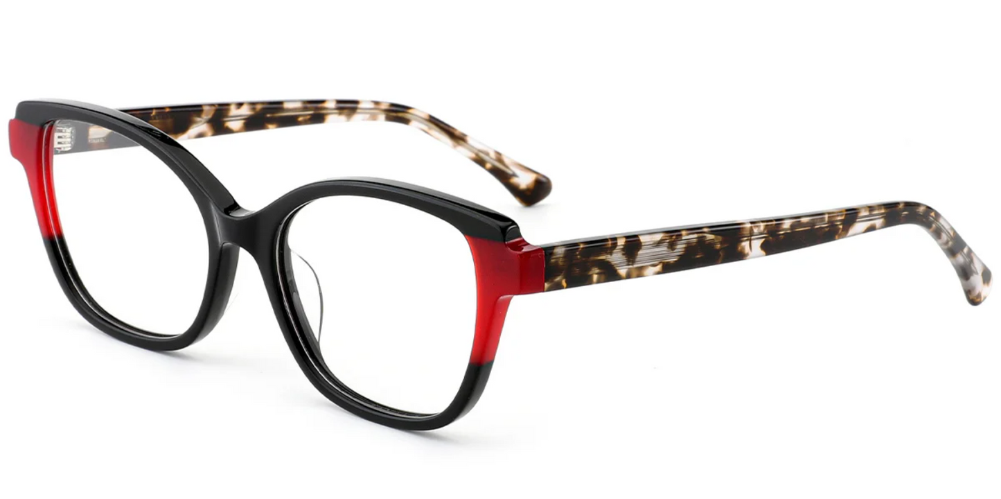 Acetate Cat Eye Frame F7013