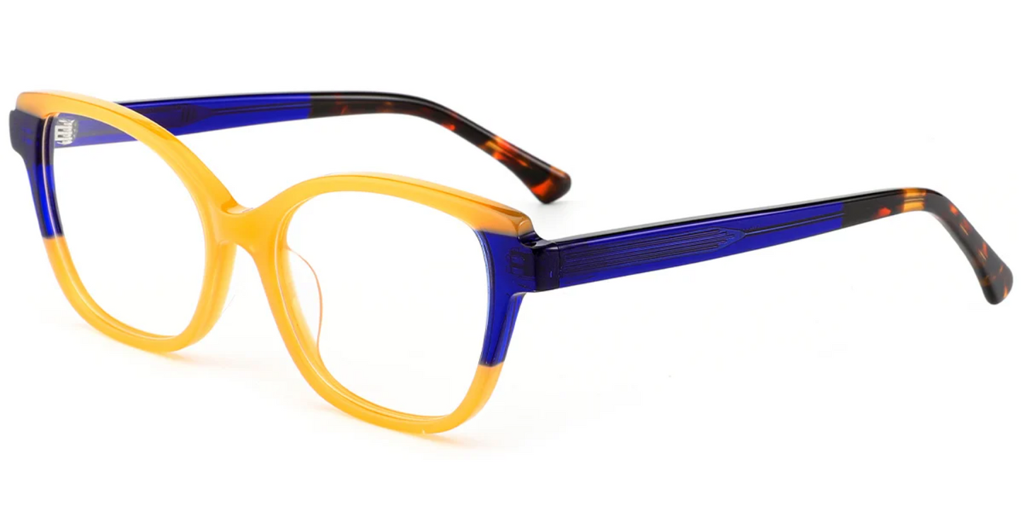 Acetate Cat Eye Frame F7013