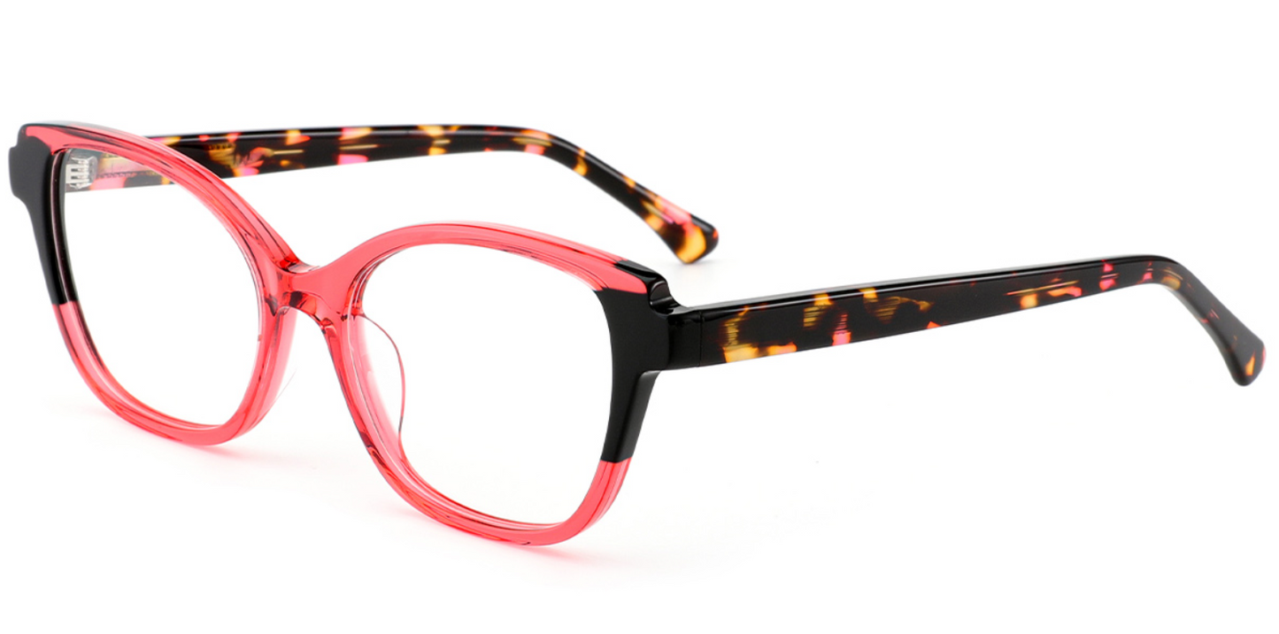 Acetate Cat Eye Frame F7013