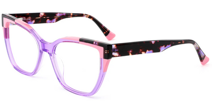 Acetate Cat Eye Frame F7066
