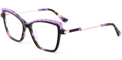 Acetate Cat Eye Frame F7589
