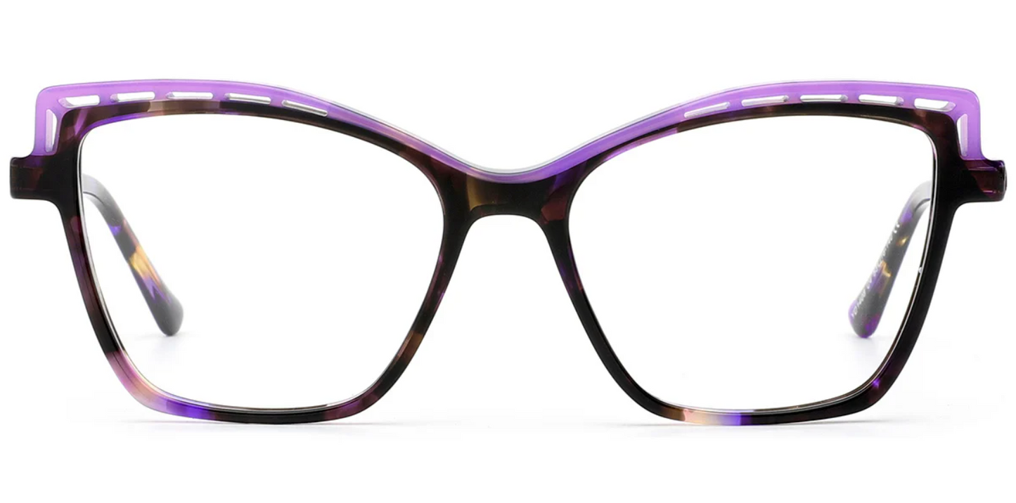 Acetate Cat Eye Frame F7589