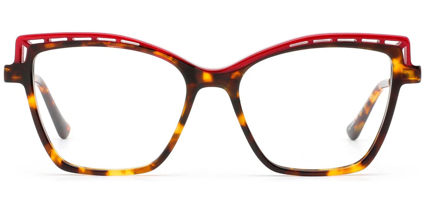 Acetate Cat Eye Frame F7589