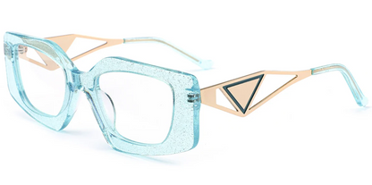 Acetate Rectangle Frame F6136