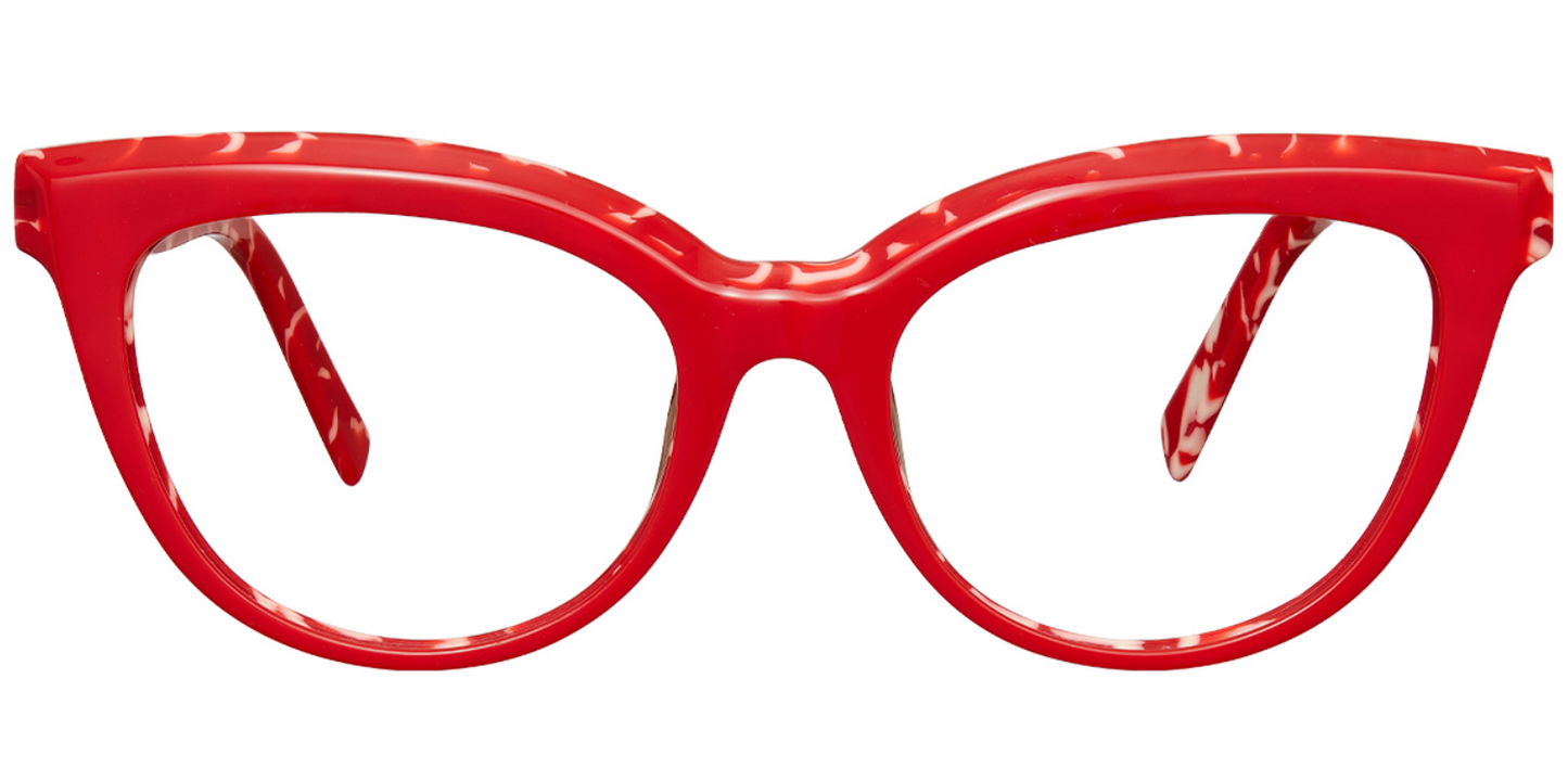 Acetate Cat Eye Frame F5487