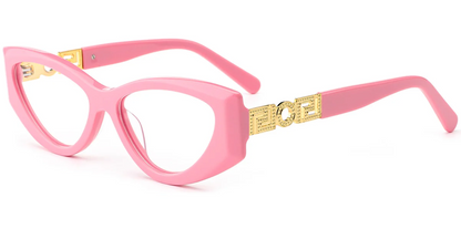 Acetate Cat Eye Frame F7578