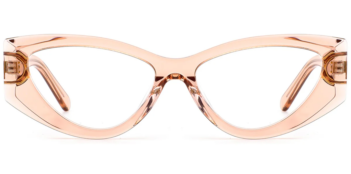 Acetate Cat Eye Frame F7578