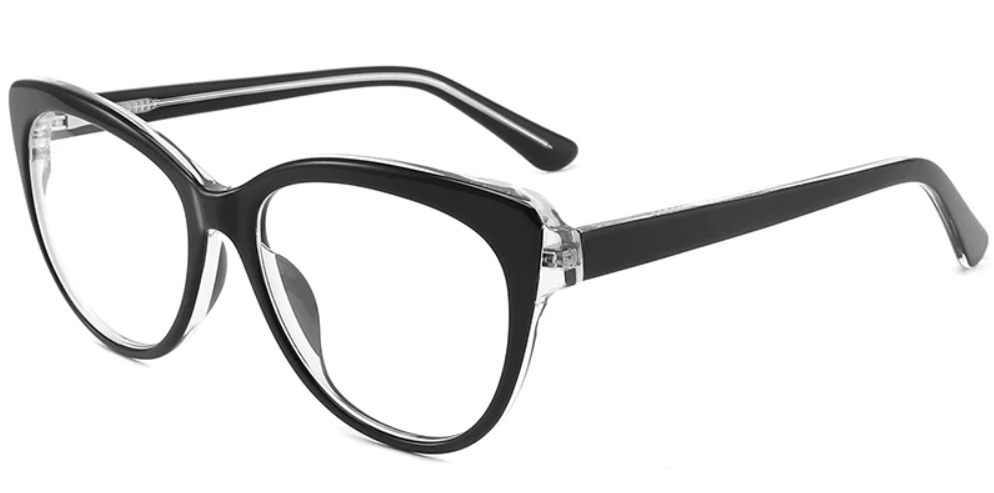 Acetate Cat Eye Frame F3838