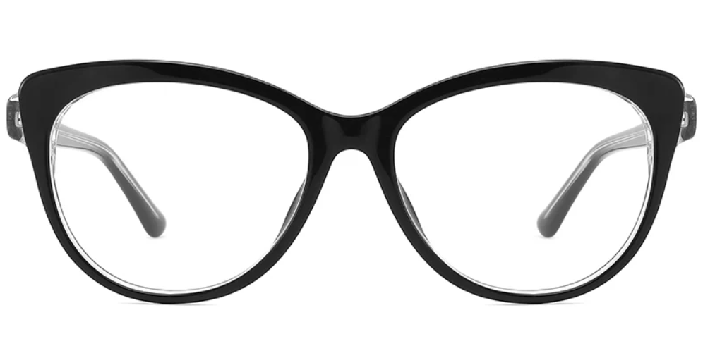 Acetate Cat Eye Frame F3838